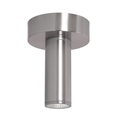 Afx Beverly 6 in. Outdoor LED Flush Mount - Satin Nickel BVYW0608LAJUDSN